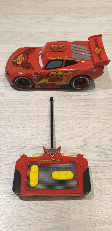 lightning mcqueen remote control car asda